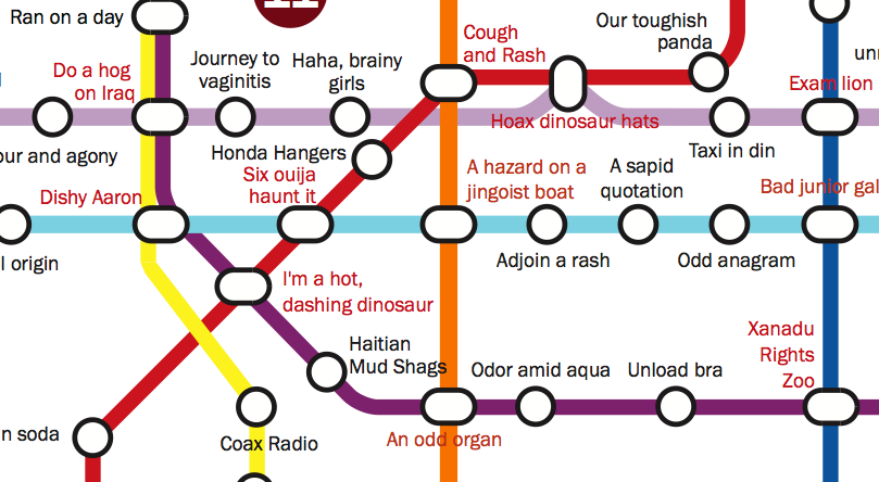 The Shanghai Anagram Metro Map 2011 | the Explore blog The Shanghai Anagram Metro Map 2011 | the Explore blog